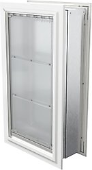 Endura Flap Double Flap Wall Mount Dog & Cat Door, X-Large, White slide 2 of 8