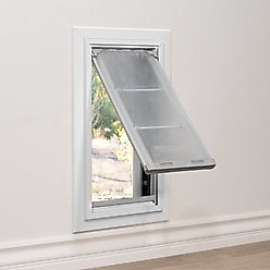 Endura Flap Single Flap Wall Mount Dog & Cat Door, Large, White slide 2 of 8