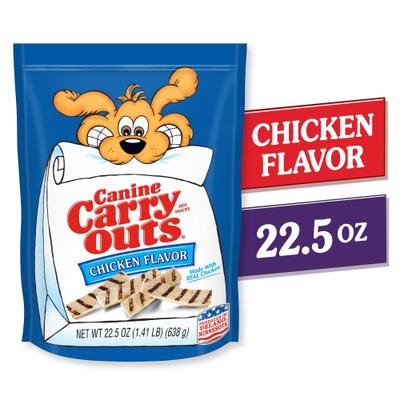 Show full view: Canine Carry Outs Chicken Flavor Dog Treats, 22.5-oz bag slide 3 of 8