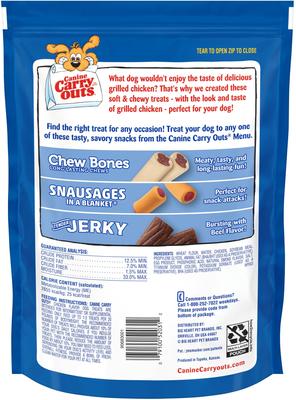 Show full view: Canine Carry Outs Chicken Flavor Dog Treats, 22.5-oz bag slide 4 of 8