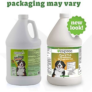 Espree Flea & Tick Dog & Cat Shampoo, 1-gallon