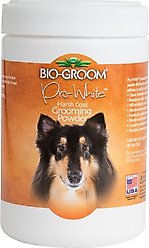 Bio-Groom Pro White Harsh Coat Dog Grooming Powder, 8-oz jar