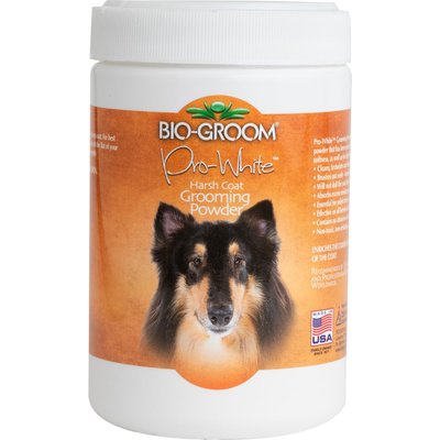 Bio-Groom Bio-Groom Pro White Harsh Coat Dog Grooming Powder, 8-oz jar