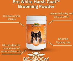 Bio-Groom Pro White Harsh Coat Dog Grooming Powder, 8-oz jar slide 2 of 2