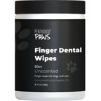Penthouse Paws Fresh Breath Dog & Cat Finger Dental Wipes, 50 count