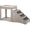 Show in main carousel: Unipaws Decorative Bunk Cat Bed with Ladder, Weathered Grey, Large slide 5 of 9