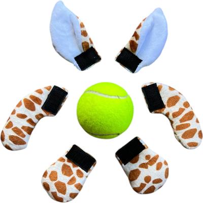 Show full view: Destructables Raffee the Giraffe Stuffing-Free Dog Plush Toy slide 5 of 8