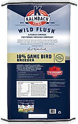 Kalmbach Feeds Wild Flush 18% Game Bird Breeder Poultry Feed, 50-lb bag slide 2 of 5