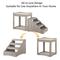 Show in main carousel: Unipaws Decorative Bunk Cat Bed with Ladder, Weathered Grey, Large slide 7 of 9