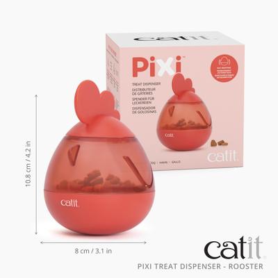 Show full view: Catit PIXI Rooster Treat Dispensing Cat Toy slide 8 of 9
