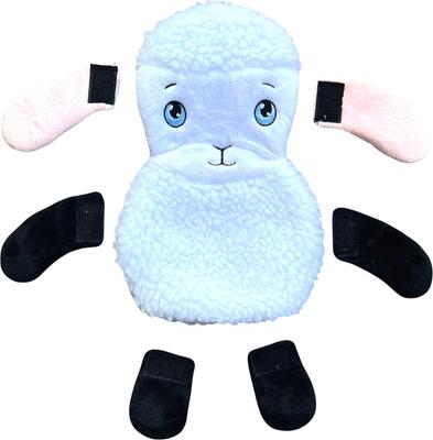 Show full view: Destructables Baart the Sheep Stuffing-Free Dog Plush Toy slide 4 of 8
