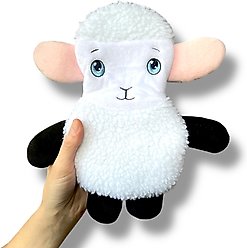 Destructables Baart the Sheep Stuffing-Free Dog Plush Toy slide 1 of 7
