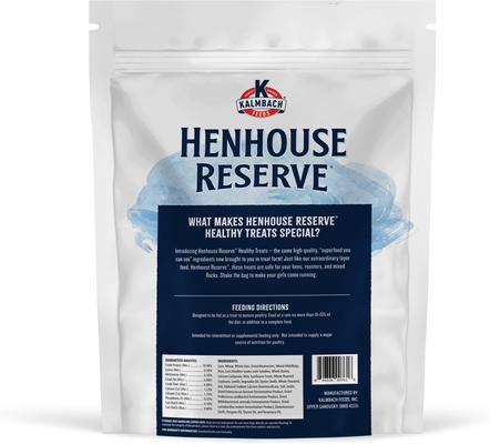 Show full view: Kalmbach Feeds Henhouse Reserve Healthy Poultry Treats, 3-lb bag slide 2 of 6