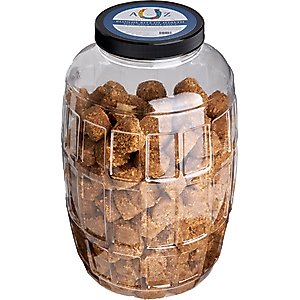 A to Z Horse Cookies Blonde Bits of Health Low Carb & Low Sugar Horse Treats, 15-lb Jar