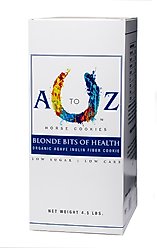 A to Z Horse Cookies Blonde Bits of Health Low Carb & Low Sugar Horse Treats, 4.5-lb Box slide 2 of 4