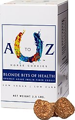 A to Z Horse Cookies Blonde Bits of Health Low Carb & Low Sugar Horse Treats, 2.5-lb Box slide 2 of 4