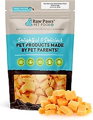 Raw Paws Freeze-Dried Cheddar Cheese Dog Treats, 3-oz