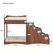 Show in main carousel: Unipaws Decorative Bunk Cat Bed with Ladder, Walnut, Medium slide 5 of 8