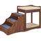 Show in main carousel: Unipaws Decorative Bunk Cat Bed with Ladder, Walnut, Medium slide 3 of 8