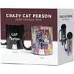 Show in main carousel: Pikkii Crazy Cat Person Heat Change Mug slide 1 of 5