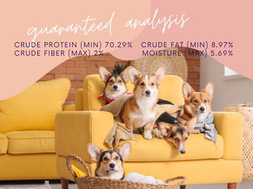 Show full view: Waveland Paws Beef Liver Freeze-Dried Dog Treats, 3-oz bag slide 6 of 6