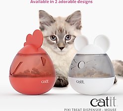 Catit PIXI Mouse Treat Dispensing Cat Toy slide 2 of 7