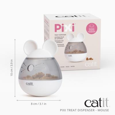 Show full view: Catit PIXI Mouse Treat Dispensing Cat Toy slide 7 of 8