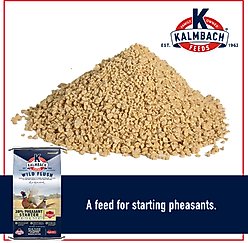 Kalmbach Feeds Wild Flush 28% Pheasant Starter Medicated Poultry Feed, 50-lb bag slide 2 of 3