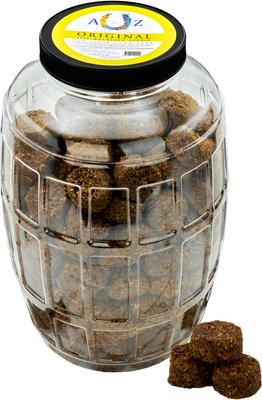 Show full view: A to Z Horse Cookies Original Flavor Low Carb & Low Sugar Horse Treats, 15-lb Jar slide 2 of 5