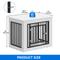 Show in main carousel: Yitahome 2-in-1 Furniture Style Dog Crate Furniture, White, 30 inch slide 4 of 9