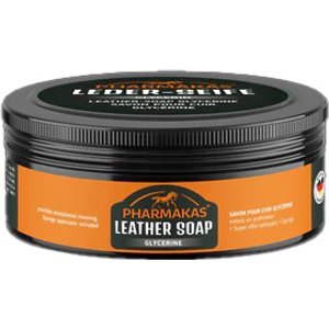 Pharmakas Leather Glycerine Soap, 200-ml jar
