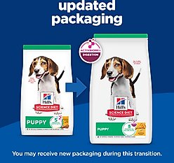Hill's Science Diet Puppy Chicken & Brown Rice Recipe Dry Dog Food, 27.5-lb bag slide 2 of 9