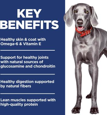 Show full view: Hill's Science Diet Adult 1-5 Large Breed Chicken & Brown Rice Recipe No Corn, Wheat or Soy Dry Dog Food, 30-lb bag slide 3 of 11