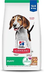 Hill's Science Diet Puppy Lamb Meal & Brown Rice Recipe Dry Dog Food, 12.5-lb bag