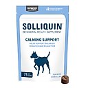Nutramax Solliquin Soft Chew Calming Behavioral Health Supplement for Large Dogs, 75 count