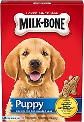 Milk-Bone Original Puppy Biscuit Dog Treats, 16-oz box