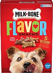 Milk-Bone Flavor Snacks Biscuit Small Dog Treats, 1.5-lb box