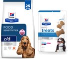 Hill's Prescription Diet z/d Original Skin/Food Sensitivities Dry Food + Hypo-Treats Dog Treats
