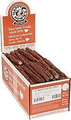 Happy Howie's 6-in Beef Woof Stix Dog Treats, 80 count