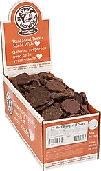Happy Howie's 2-in Beef Burgers Dog Treats, 126 count