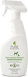 Pure and Natural Pet Dog Stain & Odor Remover, 24-fl oz bottle