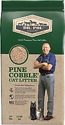 Dr. Pol Pine Cobble Cat Litter, 25-lb bag