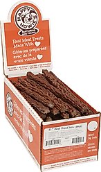 Happy Howie's 11-in Beef Woof Stix Dog Treats, 46 count