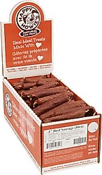 Happy Howie's 4-in Beef Sausage Dog Treats, 80 count