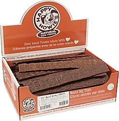 Happy Howie's 12-in Beef Jerky Dog Treats, 90 count