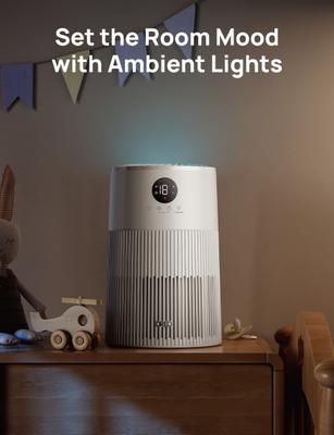 Show full view: Dreo Macro-414 Tabletop Air Purifier slide 5 of 7