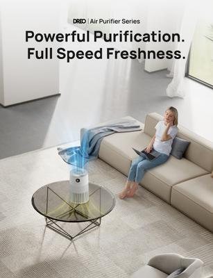 Show full view: Dreo Macro-414 Tabletop Air Purifier slide 3 of 7