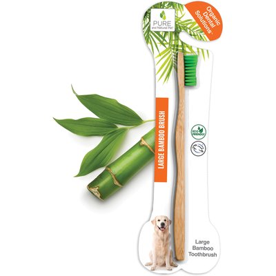 Pure and Natural Pet Pure and Natural Pet Bamboo Dog & Cat Toothbrush, Large