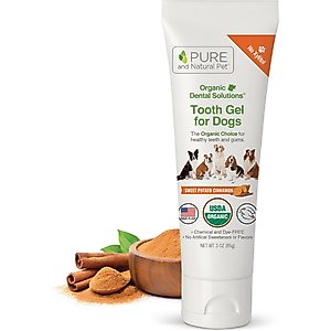Pure and Natural Pet Dog Tooth Gel, 3-fl oz bottle