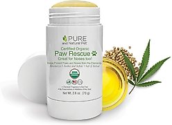 Pure and Natural Pet Certified Organic Dog Paw Rescue, 3-oz bottle
